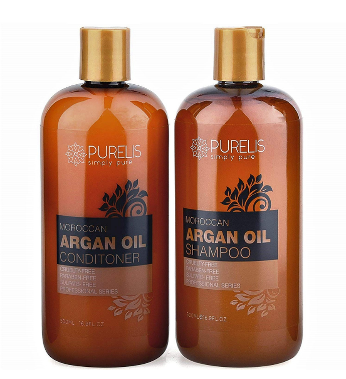 Purelis Argan Oil Shampoo & Conditioner Set