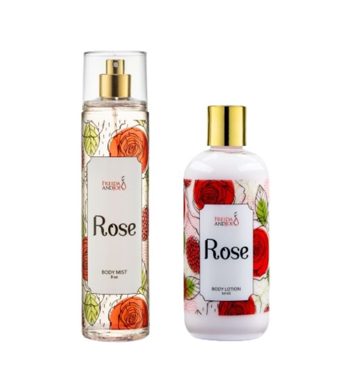 Rose Champagne Blackberry Aromatherapy Toiletry Gift Set