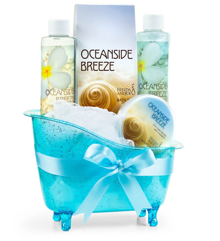 Oceanside Breeze Spa Bath Tub Basket
