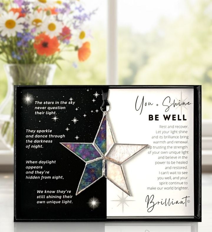 Be Well Star: Thoughtful Get Well Gift with Supportive Message