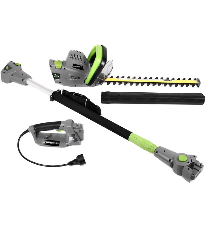 Earthwise 2 in 1 Convertible Pole Hedge Trimmer