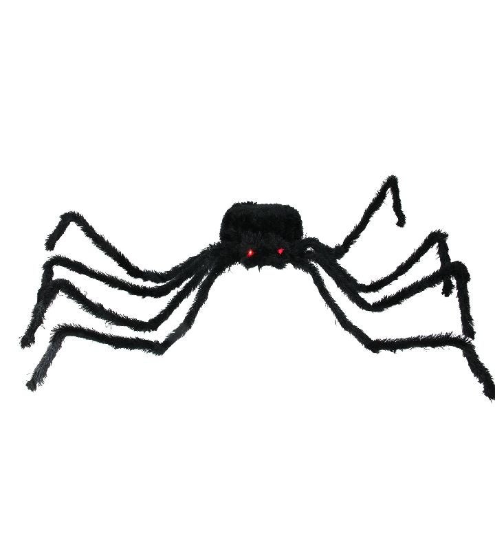 Lighted Spider Eyes Halloween Decoration Black Red Lights