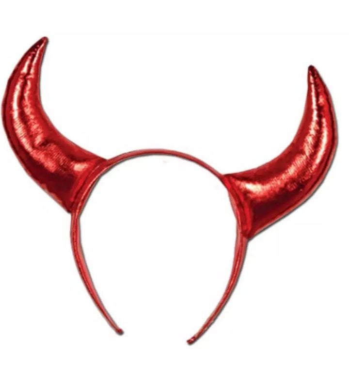 Pack Of 12 Devil Horn Halloween Headband Costume   One Size