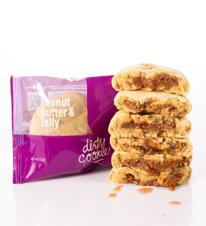 Stuffed Cookies   Peanut Butter & Jelly