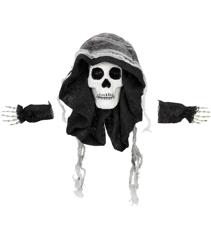 10" Spooky Skeleton 3 d Halloween Window Decoration