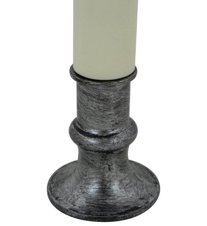 9" Flickering Led Halloween Candle Lamp With Dripping Blood Effect