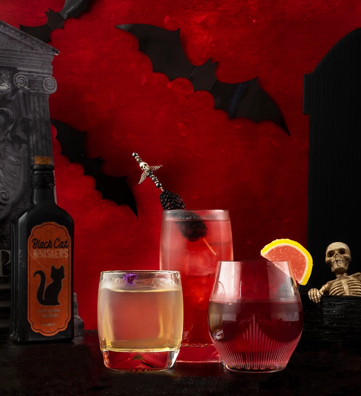 No Tricks, All Treats Deluxe Halloween Cocktail Kit