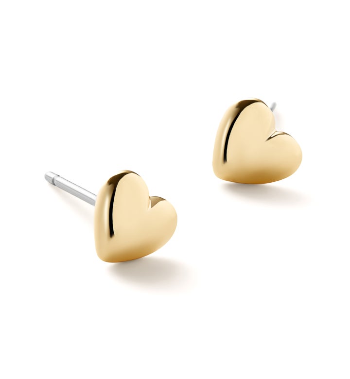 Heart Earrings - Lev Studs