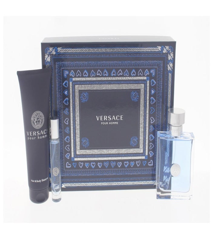 Versace Pour Homme  M  3pc Gift Set