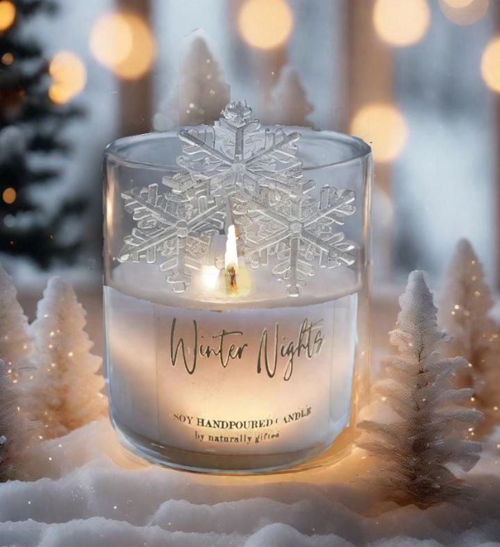 White Christmas Tree Candle, Christmas Gift, Christmas Decor