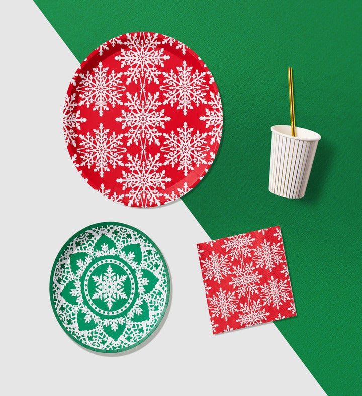 Jolly Snowflake Tableware Set