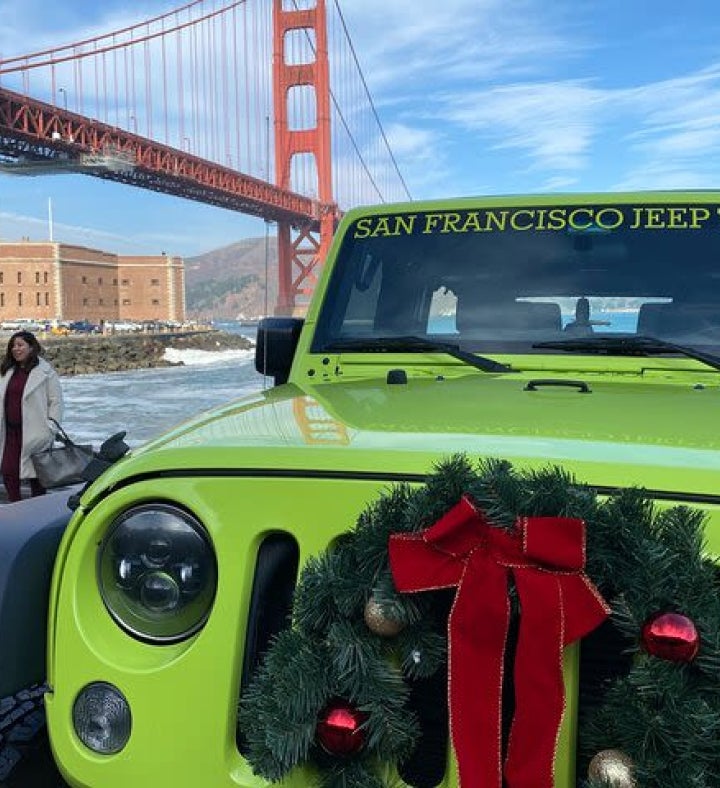 Private Holiday Lights jeep Tour For Up To 6 People - San Francisco