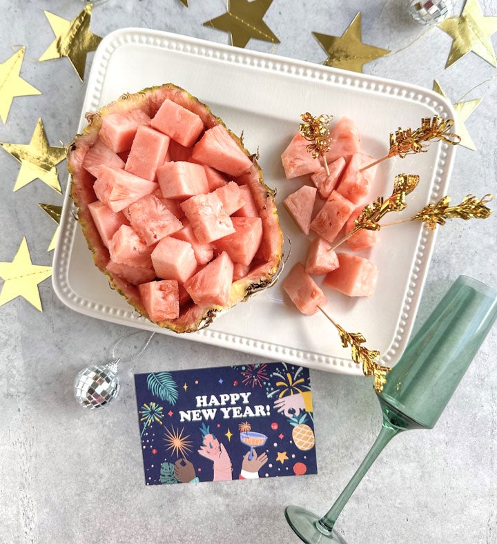 Happy New Year pinkglow Pink Pineapple Duo Exclusive Gift Box