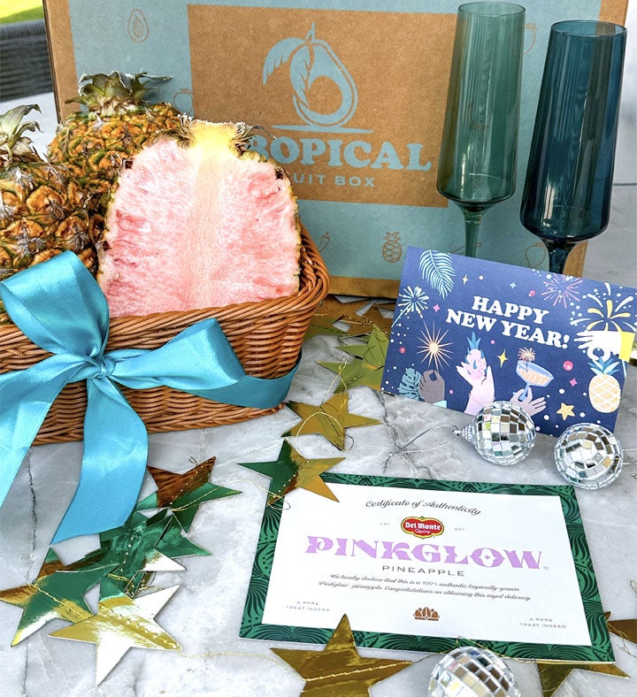 Happy New Year pinkglow Pink Pineapple Duo Exclusive Gift Box
