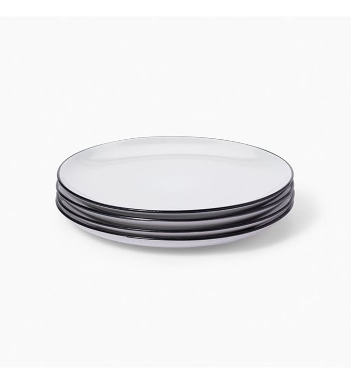 Midnight Stripes Ceramics Dining Collection