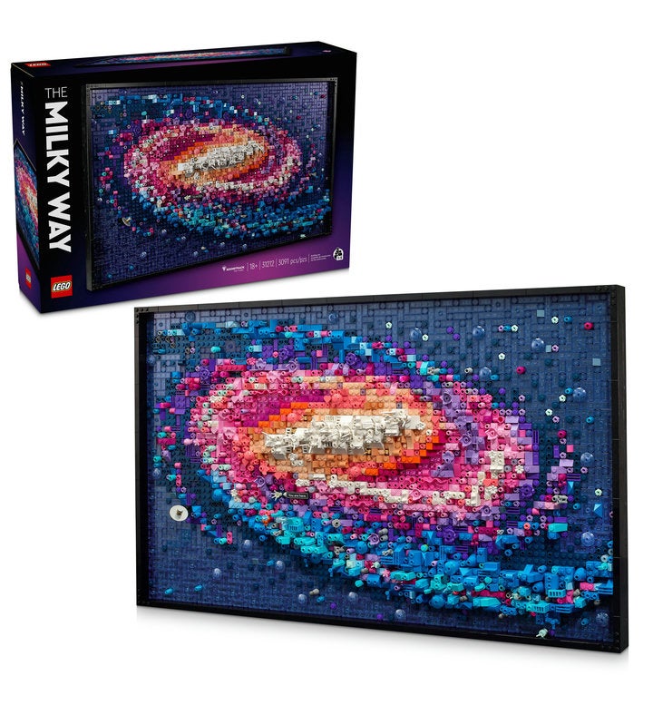 LEGO Art The Milky Way Galaxy Wall Art Set 31212