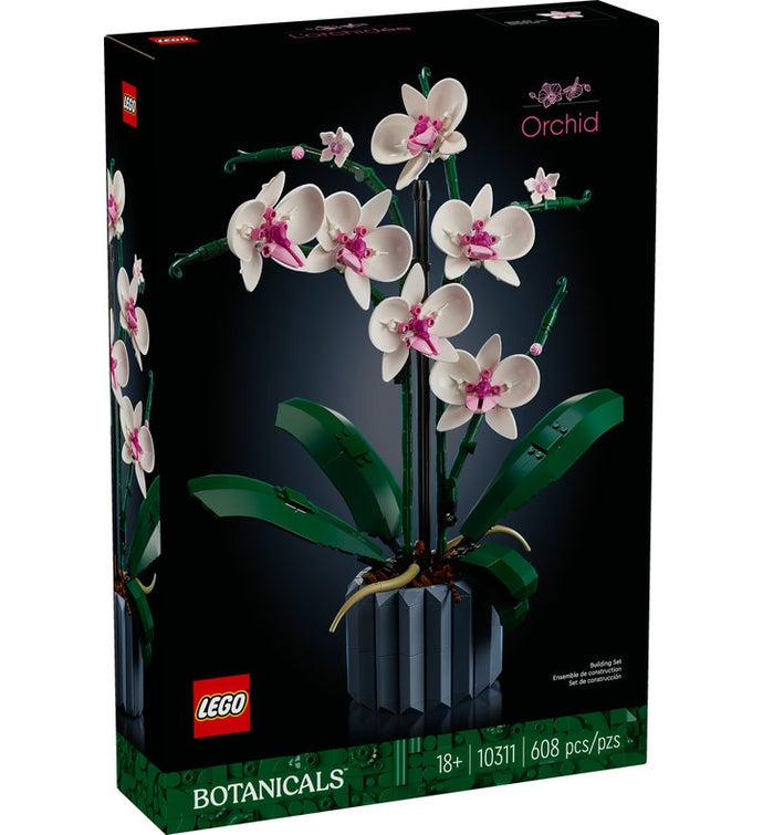 LEGO Orchid 10311 Plant Decor Building Kit 608 Pieces
