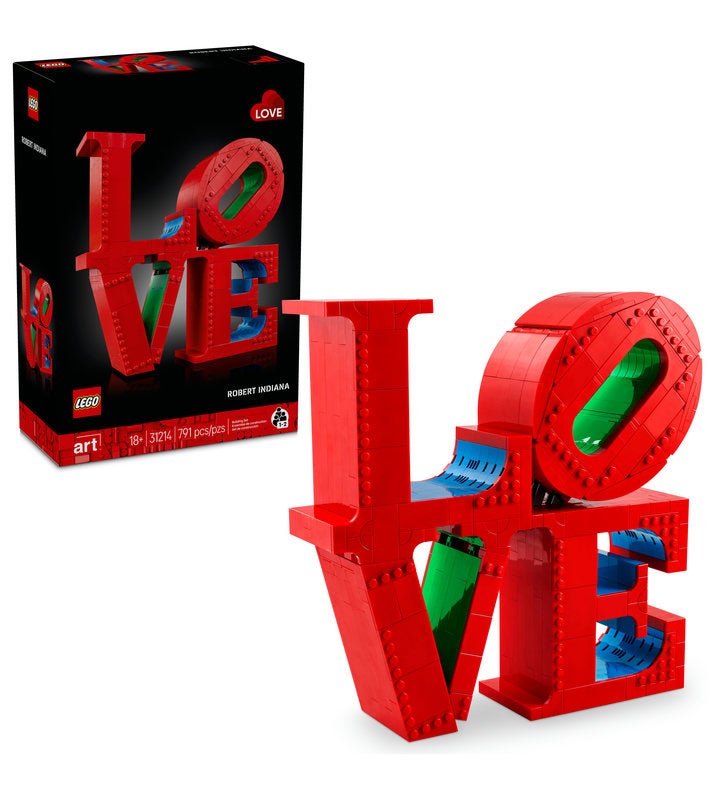 Lego Art Love, Gift For Couples And Home Decor Idea 31214