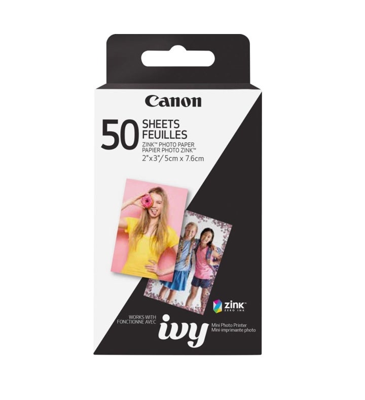 Canon Zinc Photo Paper Pack    50 Sheets