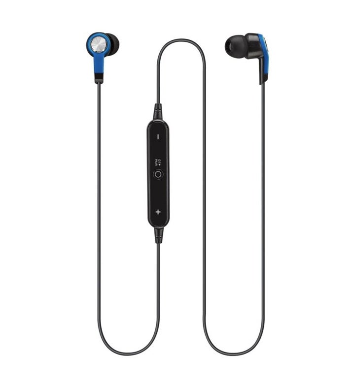 Ilive Bluetooth Wireless Earbuds With In line Volume And Controls    blue