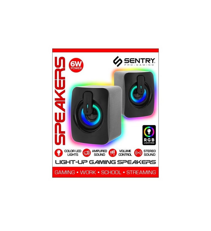 Sentry Rgb Computer Gaming Speakers