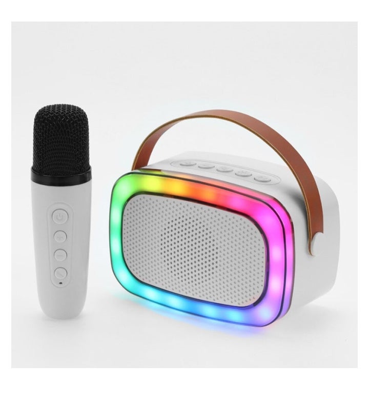 Supersonic Iq Sound Karaoke Speaker With Mic    white