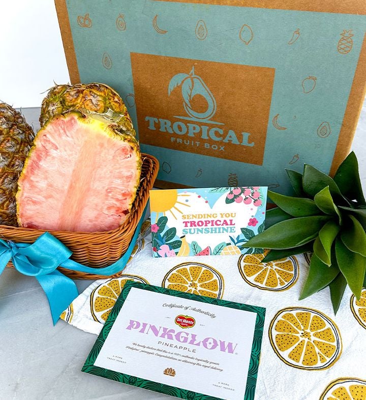 Sending You Tropical Sunshine Pinkglow Pink Pineapple Duo Exclusive Gift B