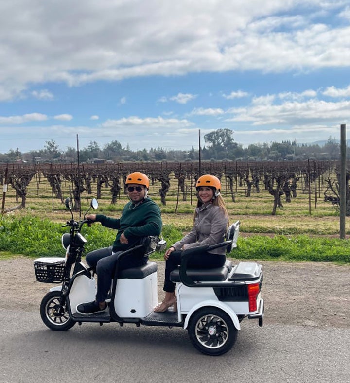 Wine Country Electric Trike Tour For Two - San Francisco