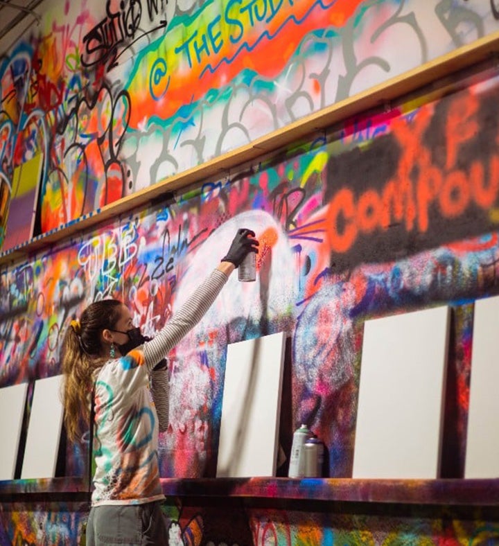 Spray Paint And Sip Experience For Two - Atlanta