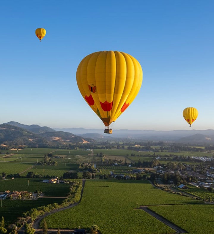 Napa Valley Hot Air Balloon Ride For Two   San Francisco