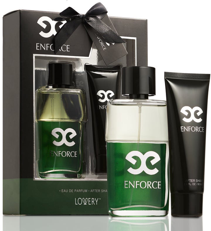 Enforce Mens Bath And Body Pampering Set   2pc Home Spa Beauty Gift