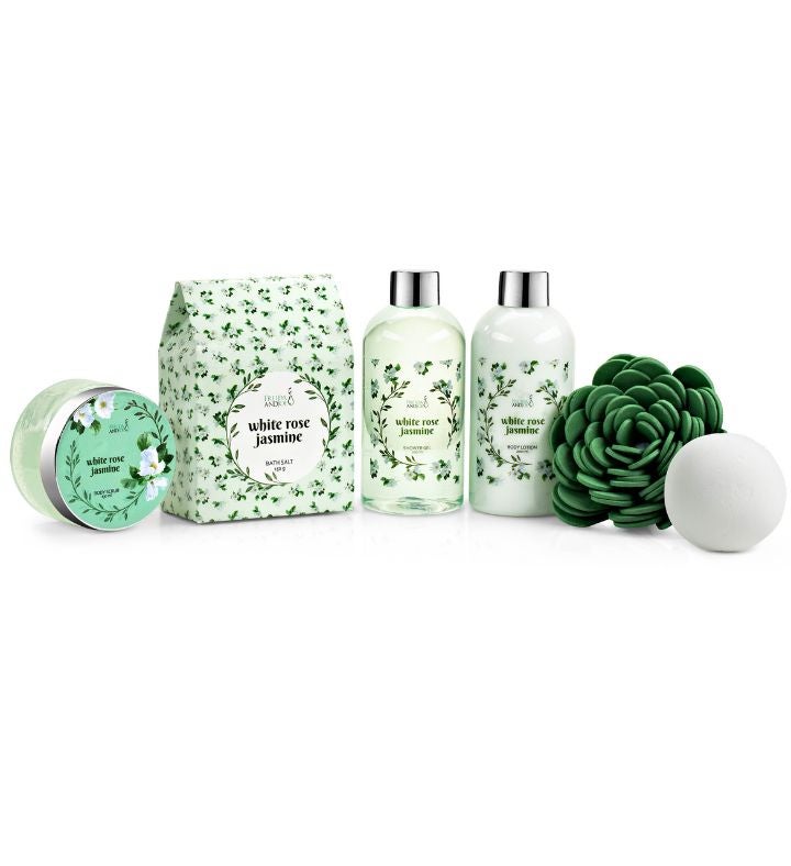 White Rose & Jasmine Spa Set 