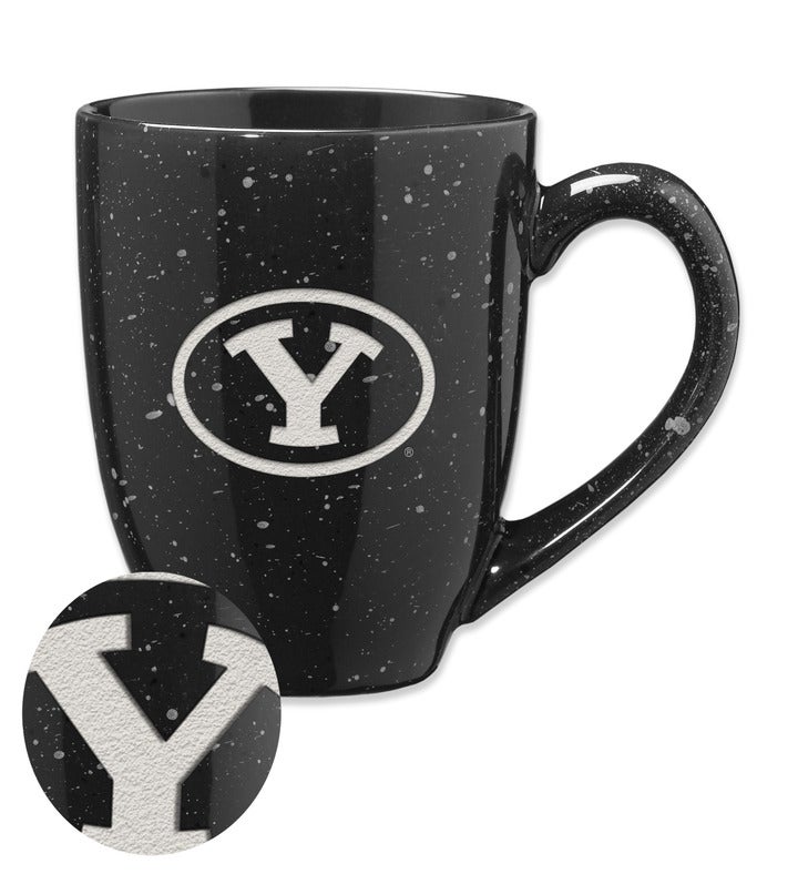 NCAA 16 Oz Laser Engraved Ceramic Coffee Mug