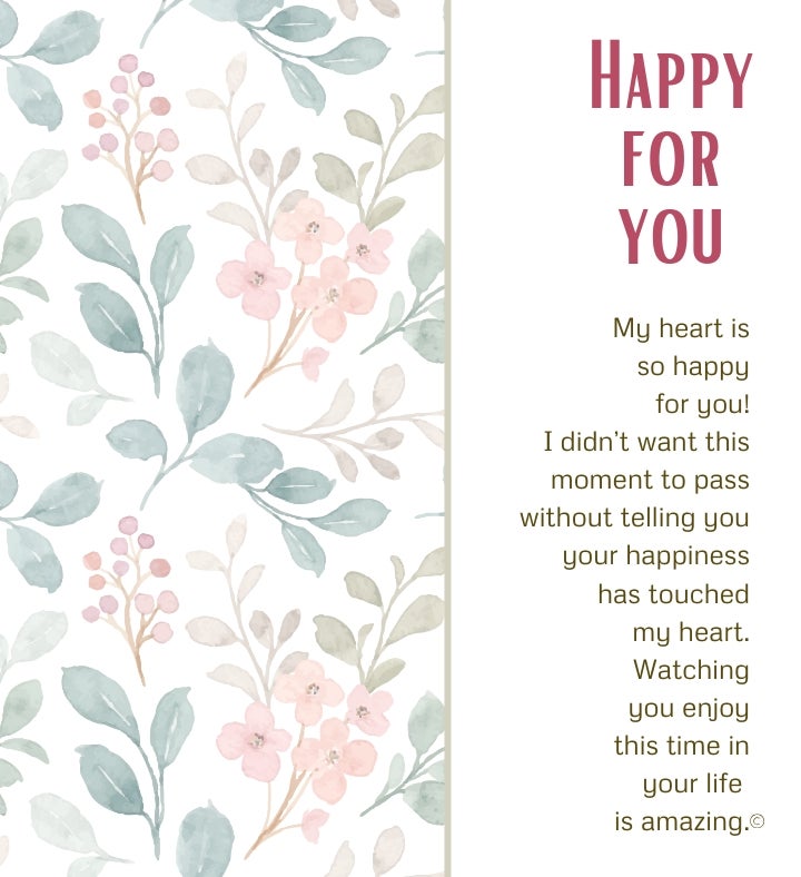 Happy For You Stained Glass Heart: Congratulations Gift For Her