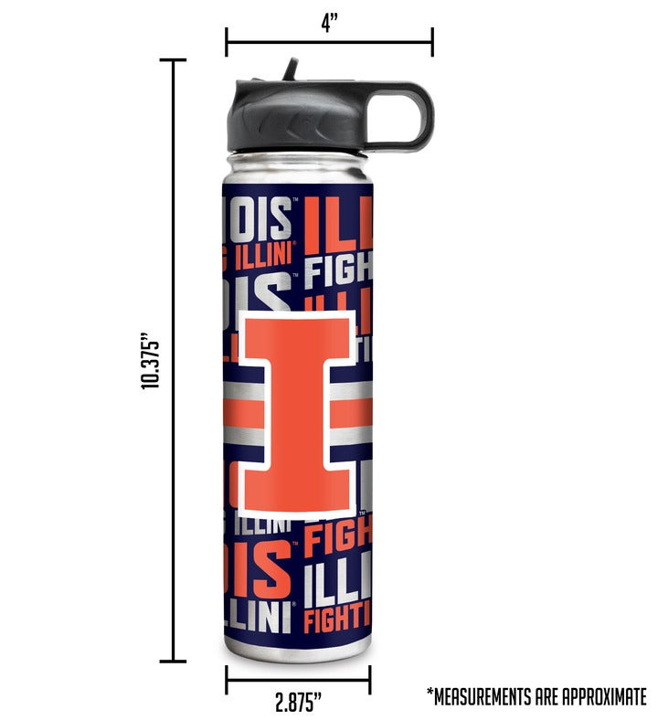 College  22oz Stainless Steel Tumbler With Lid