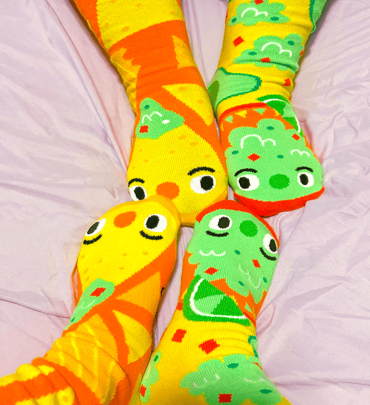 Chips & Guac Mismatchy Set  2 Pairs!    Adult Large + Adult Large