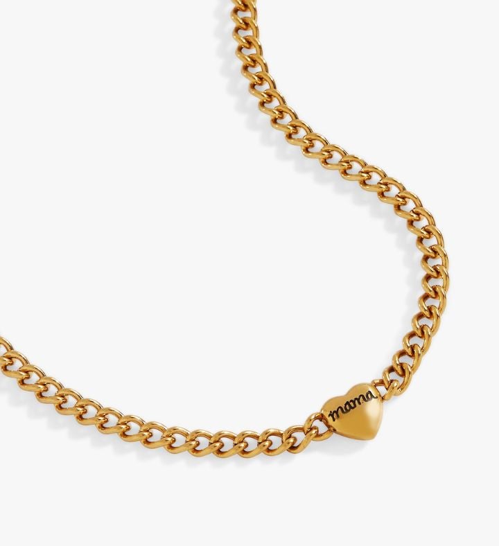Mama Curb Chain Necklace