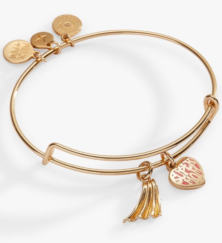 “super Mom” Duo charm Bangle
