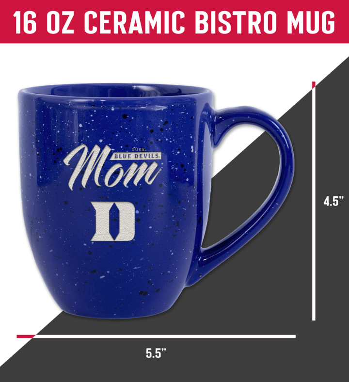 College Mom Engraved Ceramic Coffee Mug 16 oz.