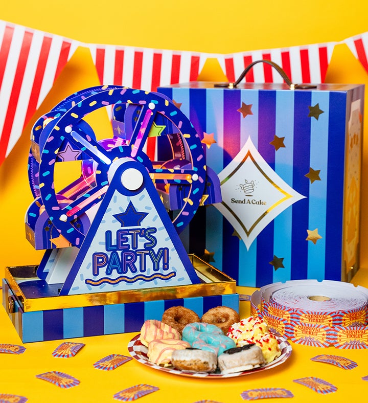 Dad's Party Time Ferris Wheel With Mini Donuts