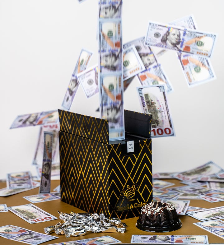 Dad's Luxe Billionaire Box With Cake