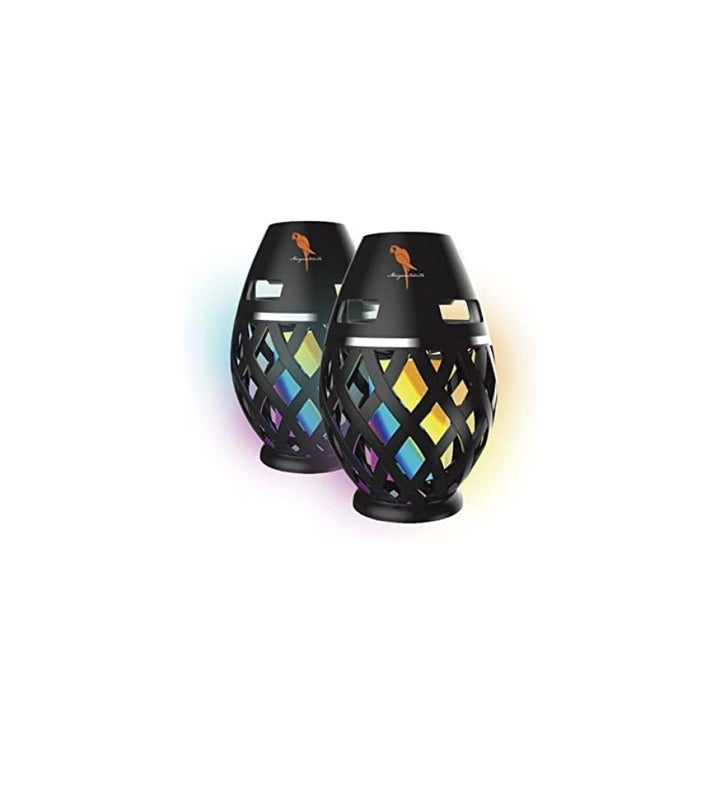 Margaritaville Lantern Speaker With Rgb Lights    2 Pack