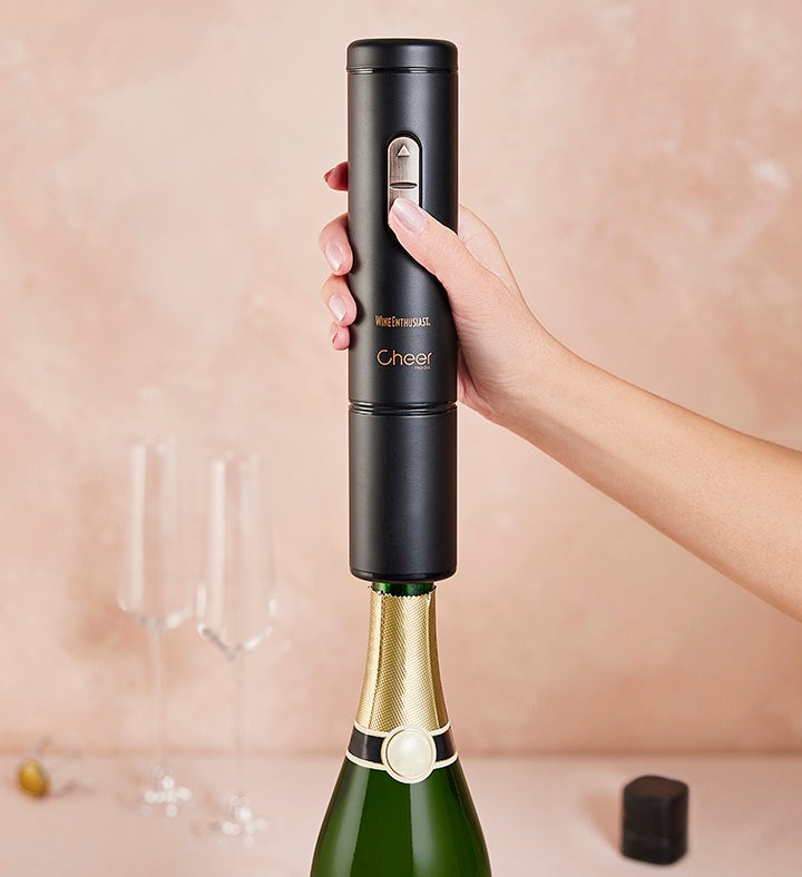 Wine Enthusiast X Cheer Moda Electric Sparkling Wine Opener