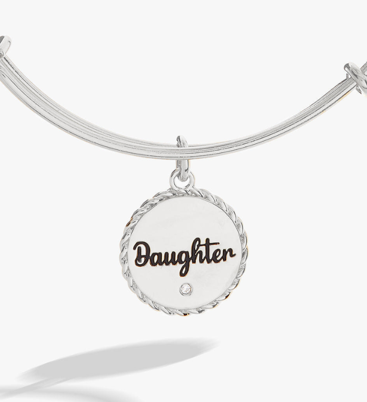 Daughter Charm Bangle