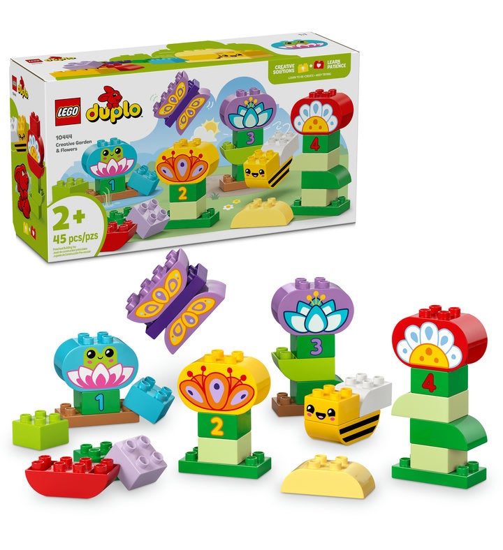 LEGO Duplo Town Creative Garden & Flowers Sorting Stacking Toy 10444