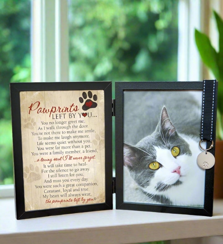Pawprints Pet Loss Memorial Gift Set For Dog And Cat Bereavement