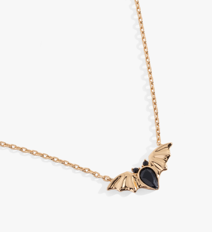 Crystal Bat Pendant