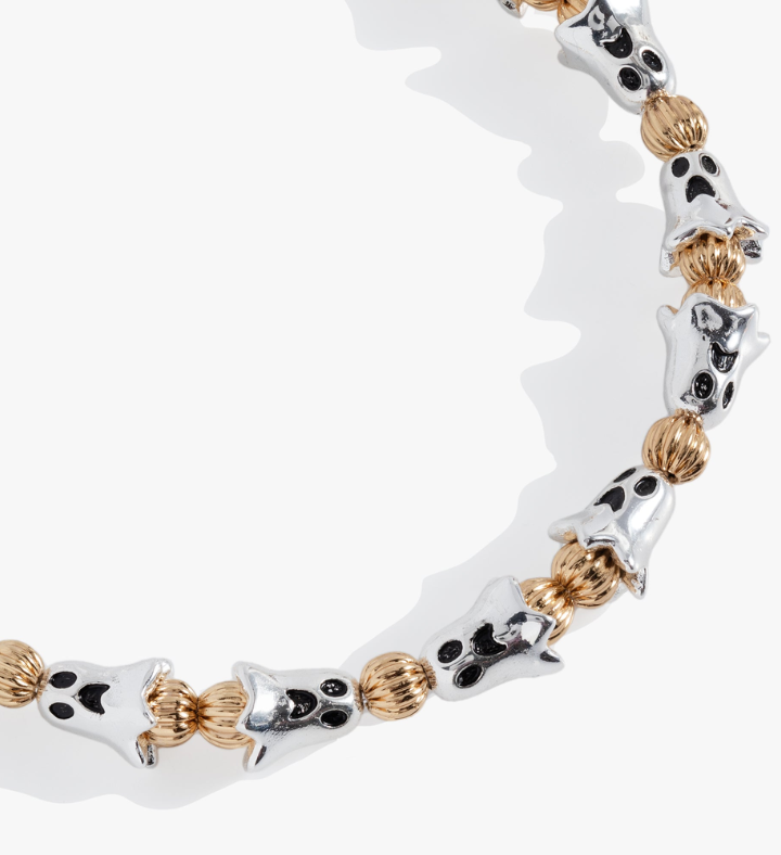 Ghost Beaded Bangle