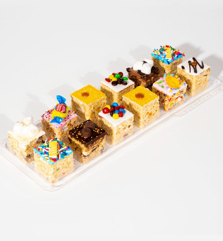 Gluten Free 12-pack Of Assorted Handmade Rice Krispie Treats