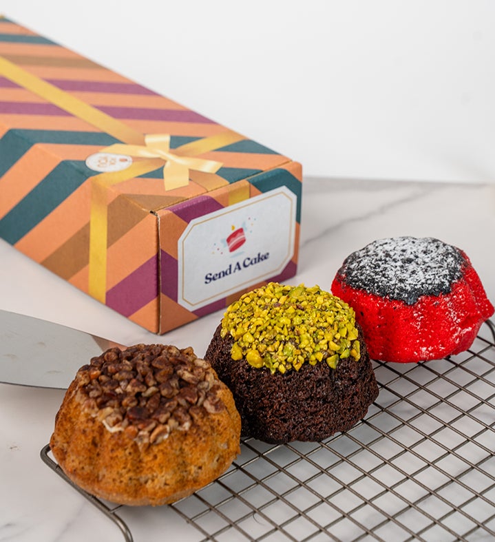 Lave Cake Trio Sampler